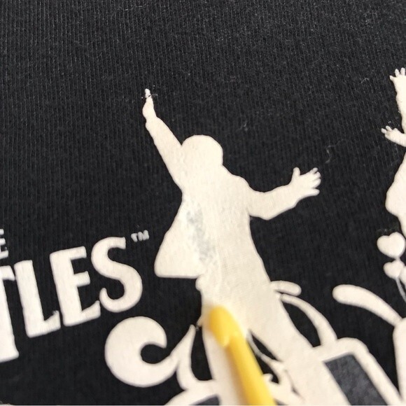 Cirque Du Soleil Beatles Love Black Short Sleeve Crew Neck T Shirt Women Medium - Picture 10 of 14